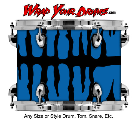 Buy Drum Wrap Skinshop Painted Bengal Drum Wrap