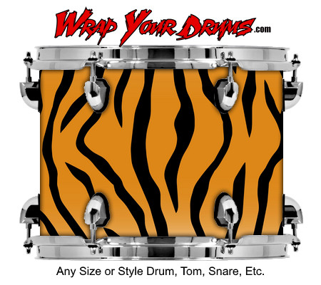 Buy Drum Wrap Skinshop Painted Cat Drum Wrap