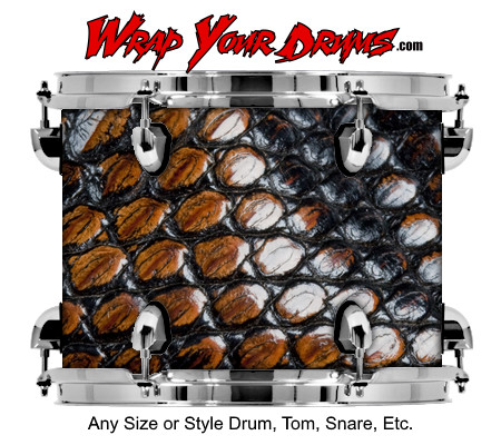 Buy Drum Wrap Skinshop Snake Fold Drum Wrap