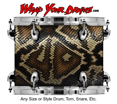 Buy Drum Wrap Skinshop Snake Live Drum Wrap
