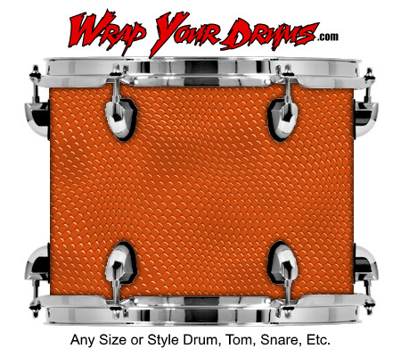 Buy Drum Wrap Skinshop Snake Red Drum Wrap