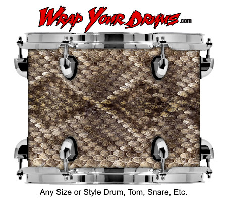 Buy Drum Wrap Skinshop Snake Shed Drum Wrap