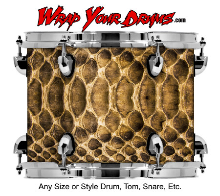Buy Drum Wrap Skinshop Snake Spine Drum Wrap