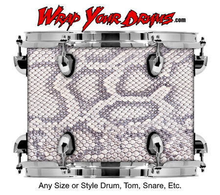 Buy Drum Wrap Skinshop Snake Washed Drum Wrap