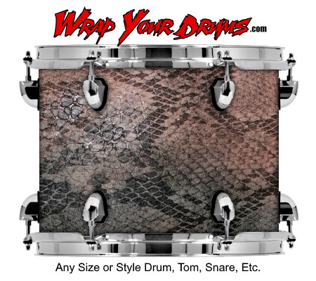 Buy Drum Wrap Skinshop Snake Worn Drum Wrap