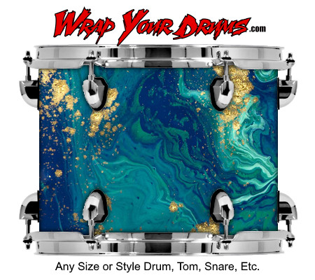Buy Drum Wrap Swirl Cavern Drum Wrap