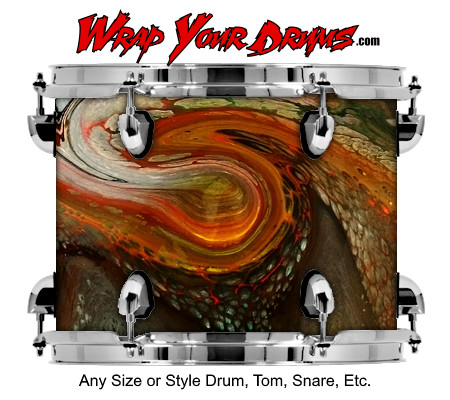Buy Drum Wrap Swirl Deep Drum Wrap