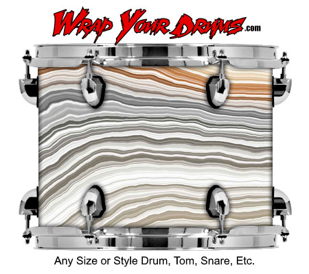 Buy Drum Wrap Swirl Section Drum Wrap