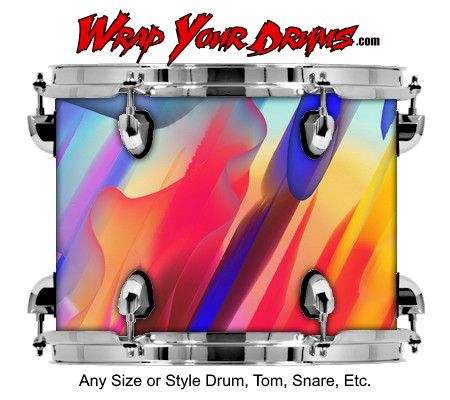 Buy Drum Wrap Swirl Utopia Drum Wrap