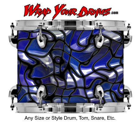 Buy Drum Wrap Swirl Window Drum Wrap