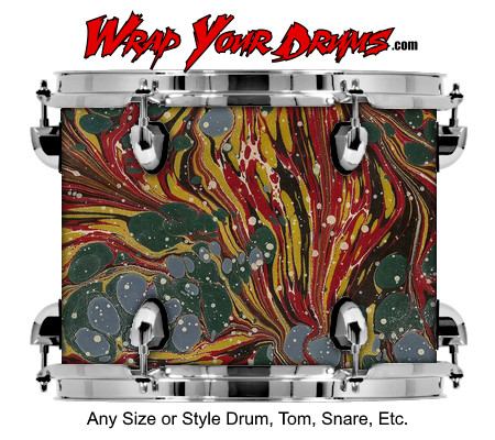 Buy Drum Wrap Swirl Zeus Drum Wrap