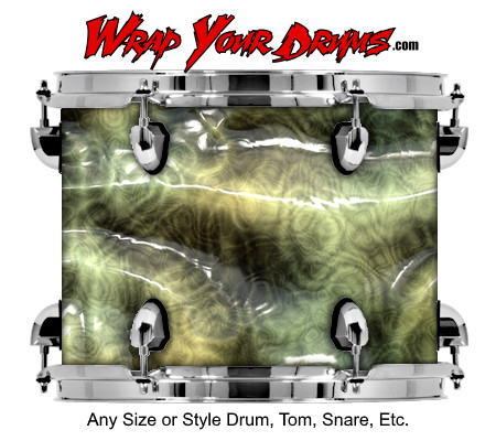 Buy Drum Wrap Texture Alien Drum Wrap