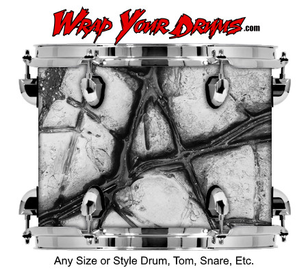 Buy Drum Wrap Texture Anarchy Drum Wrap