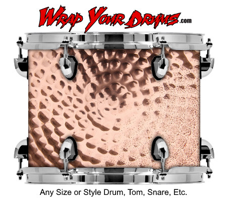 Buy Drum Wrap Texture Copper Drum Wrap