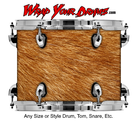 Buy Drum Wrap Texture Fur Drum Wrap