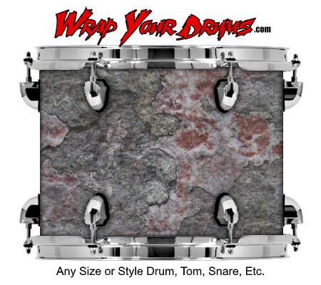 Buy Drum Wrap Texture Granite Drum Wrap