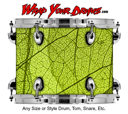 Buy Drum Wrap Texture Leaf Drum Wrap