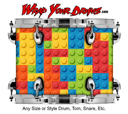 Buy Drum Wrap Texture Lego Drum Wrap
