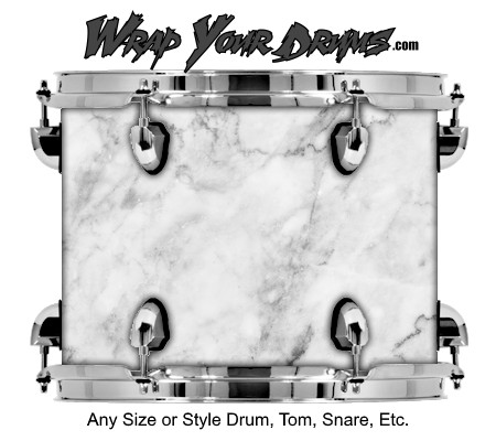 Buy Drum Wrap Texture Marble Drum Wrap