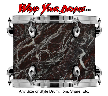 Buy Drum Wrap Texture Rosso Drum Wrap