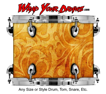 Buy Drum Wrap Texture Vintage Drum Wrap