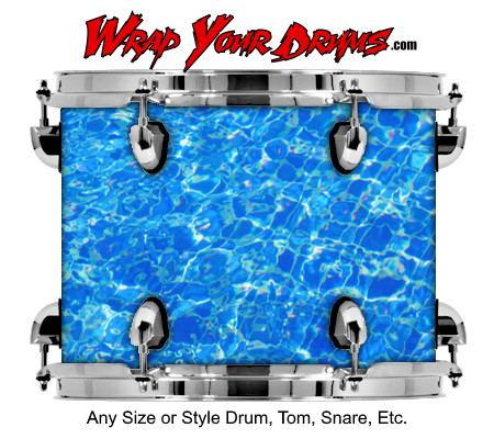 Buy Drum Wrap Texture Water Drum Wrap