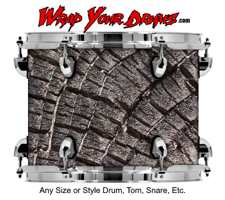 Buy Drum Wrap Woodshop Character Fire Drum Wrap