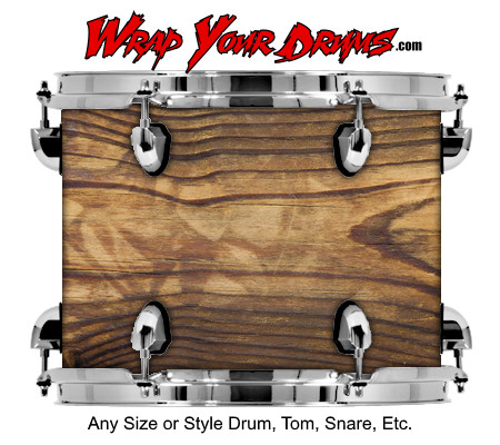 Buy Drum Wrap Woodshop Character Impression Drum Wrap