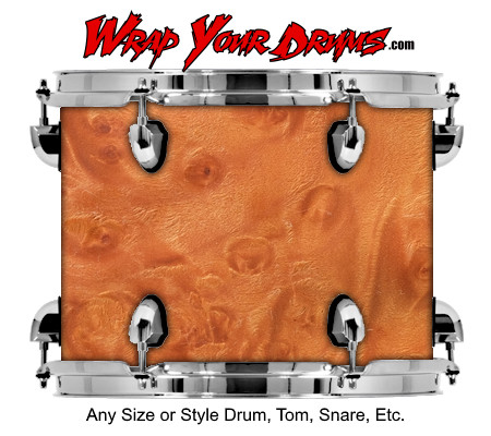 Buy Drum Wrap Woodshop Exotic Ahorn Drum Wrap