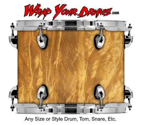 Buy Drum Wrap Woodshop Exotic Shine Drum Wrap